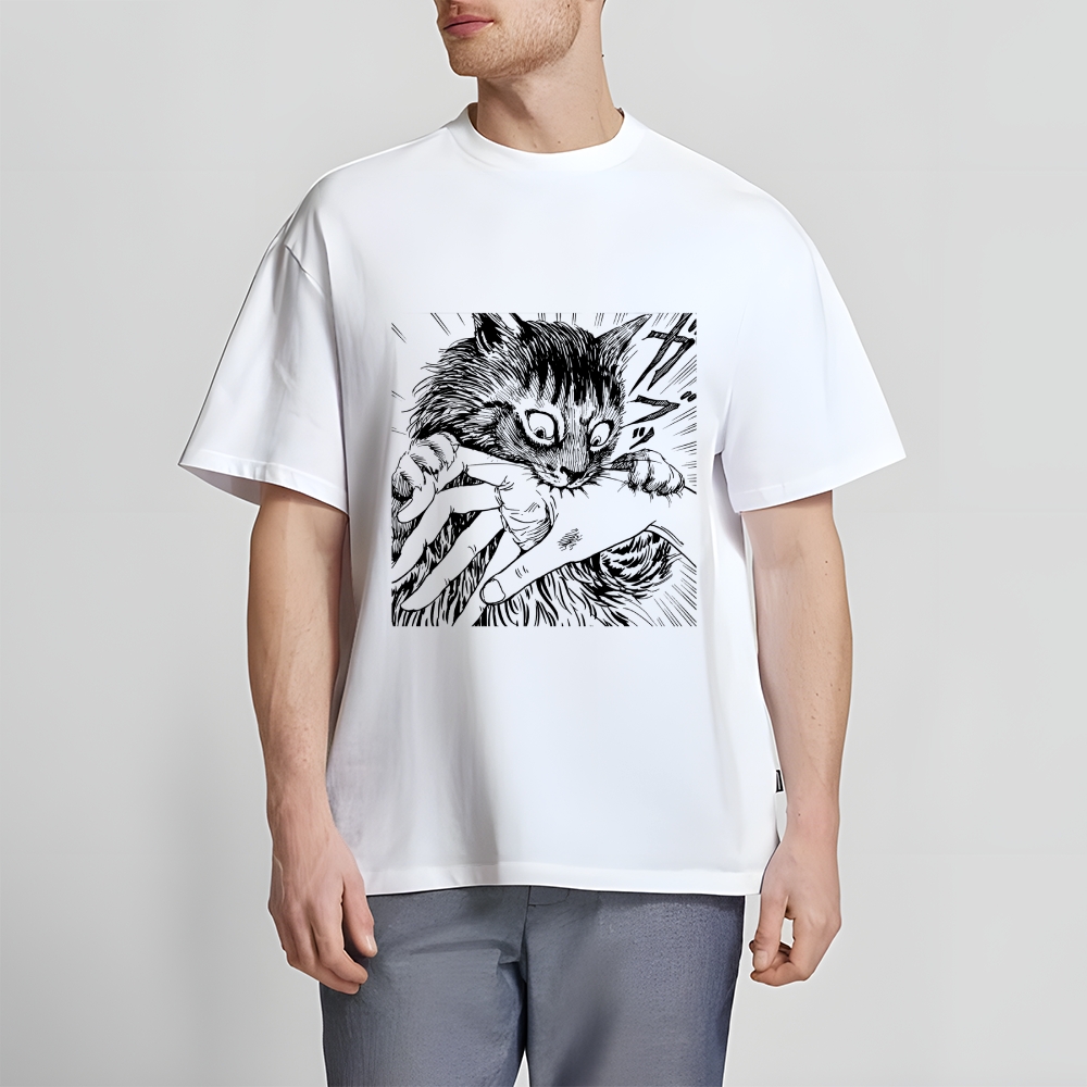 Fierce Cat Japanese Style Classic Tee