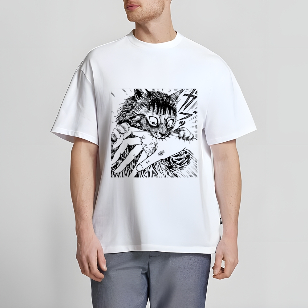 Fierce Cat Japanese Style Classic Tee