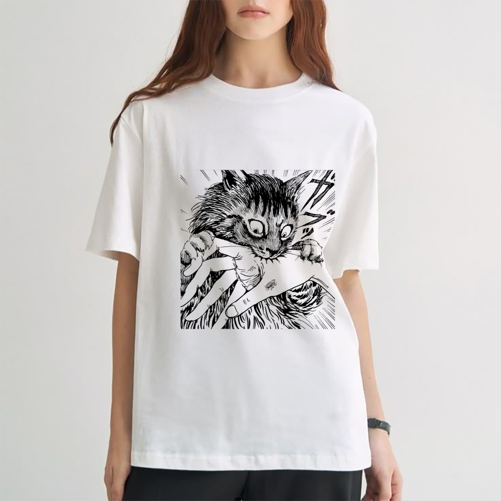 Fierce Cat Japanese Style Classic Tee