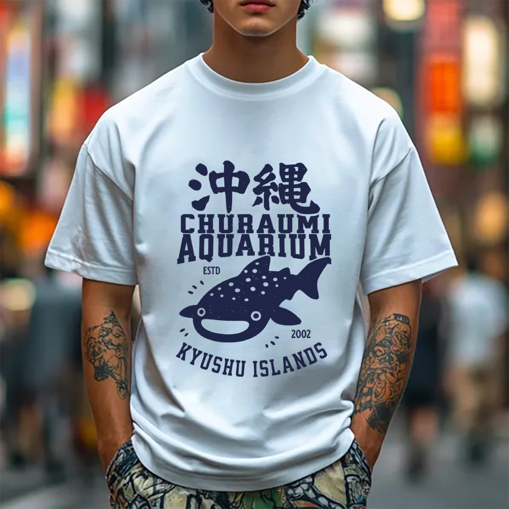 Okinawa Churaumi Aquarium Kyushu Islands Japanese Style Classic Tee