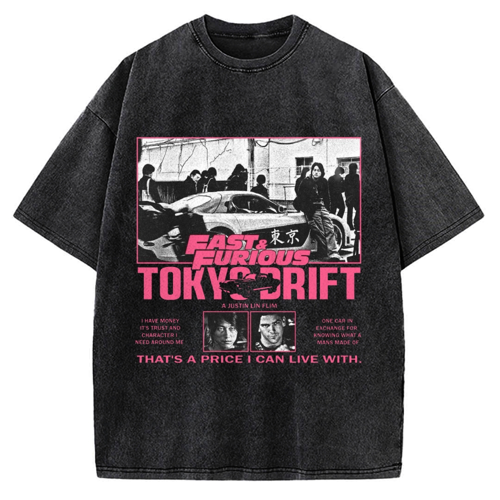 Tokyo Drift Vintage Washed T-shirt