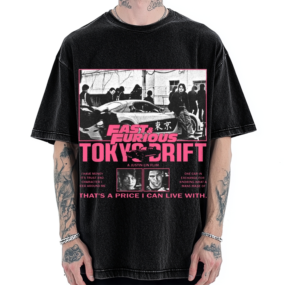Tokyo Drift Vintage Washed T-shirt