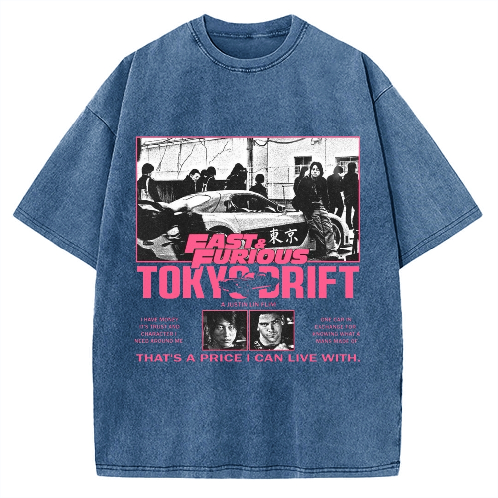 Tokyo Drift Vintage Washed T-shirt
