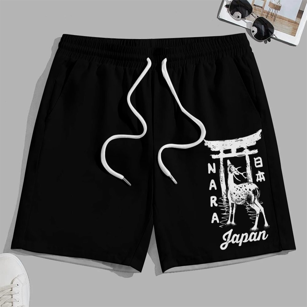 Nara Japan Cotton Casual Shorts