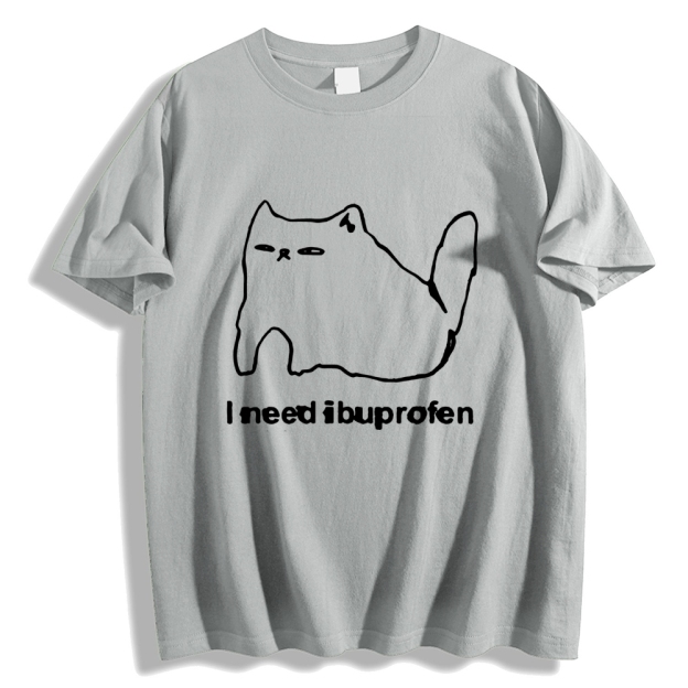 I Need Ibuprofen Funny Cat Unisex T-shirt