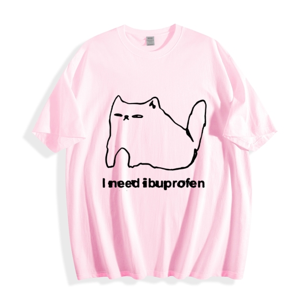 I Need Ibuprofen Funny Cat Unisex T-shirt
