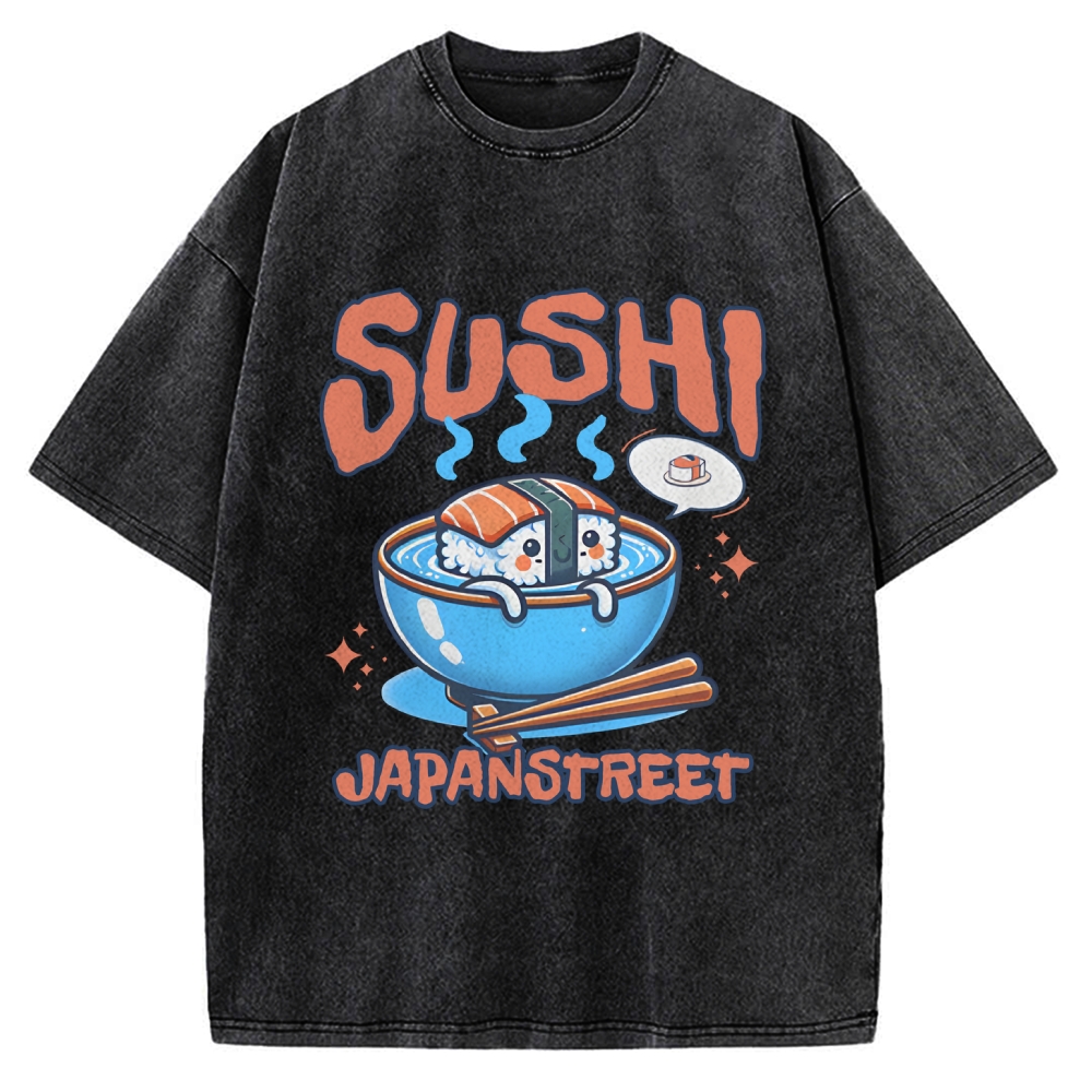 Sushi Vintage Washed T-shirt