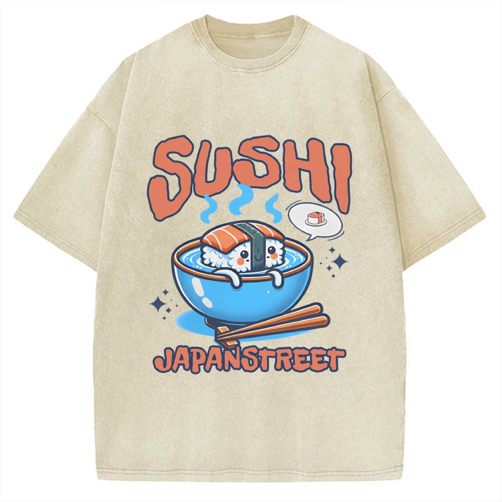 Sushi Vintage Washed T-shirt