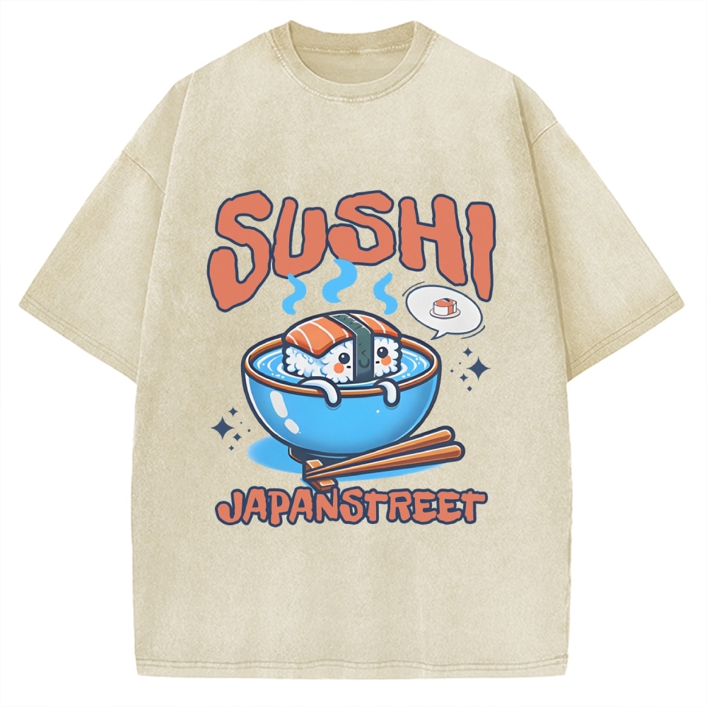 Sushi Vintage Washed T-shirt