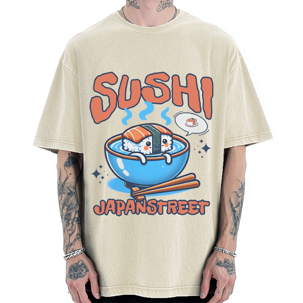 Sushi Vintage Washed T-shirt