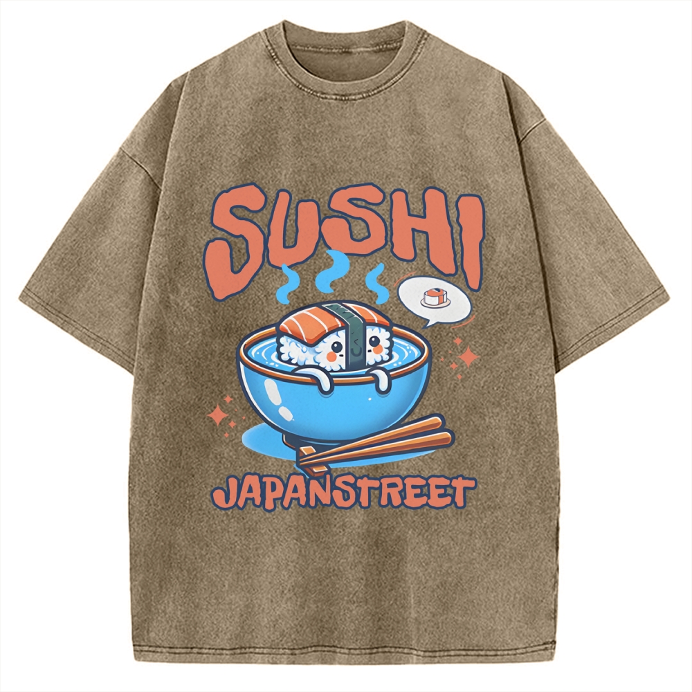 Sushi Vintage Washed T-shirt