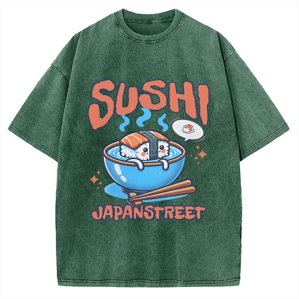 Sushi Vintage Washed T-shirt