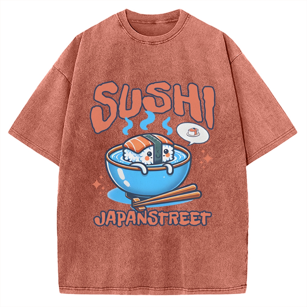 Sushi Vintage Washed T-shirt