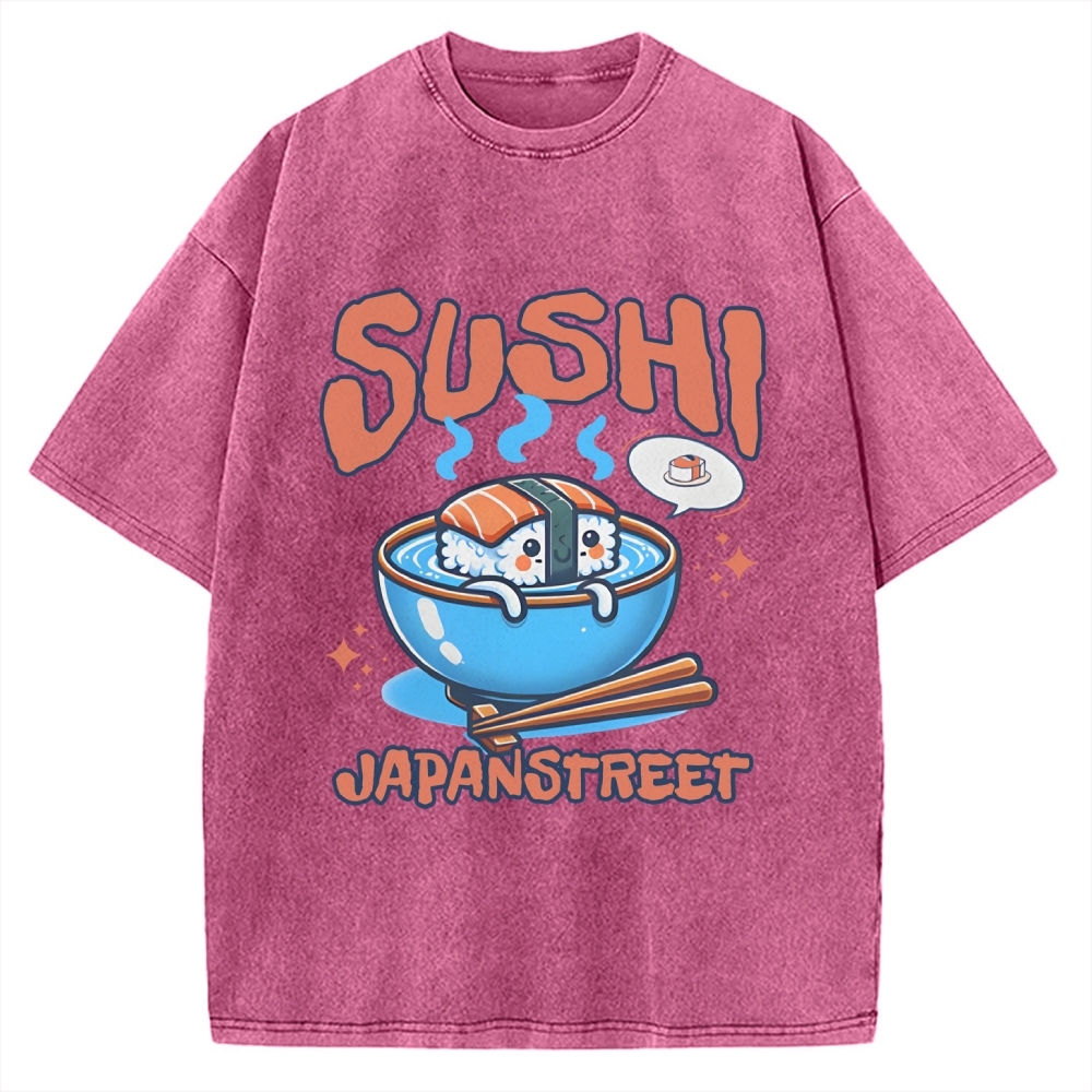 Sushi Vintage Washed T-shirt