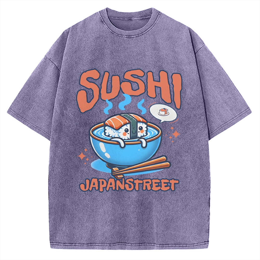 Sushi Vintage Washed T-shirt