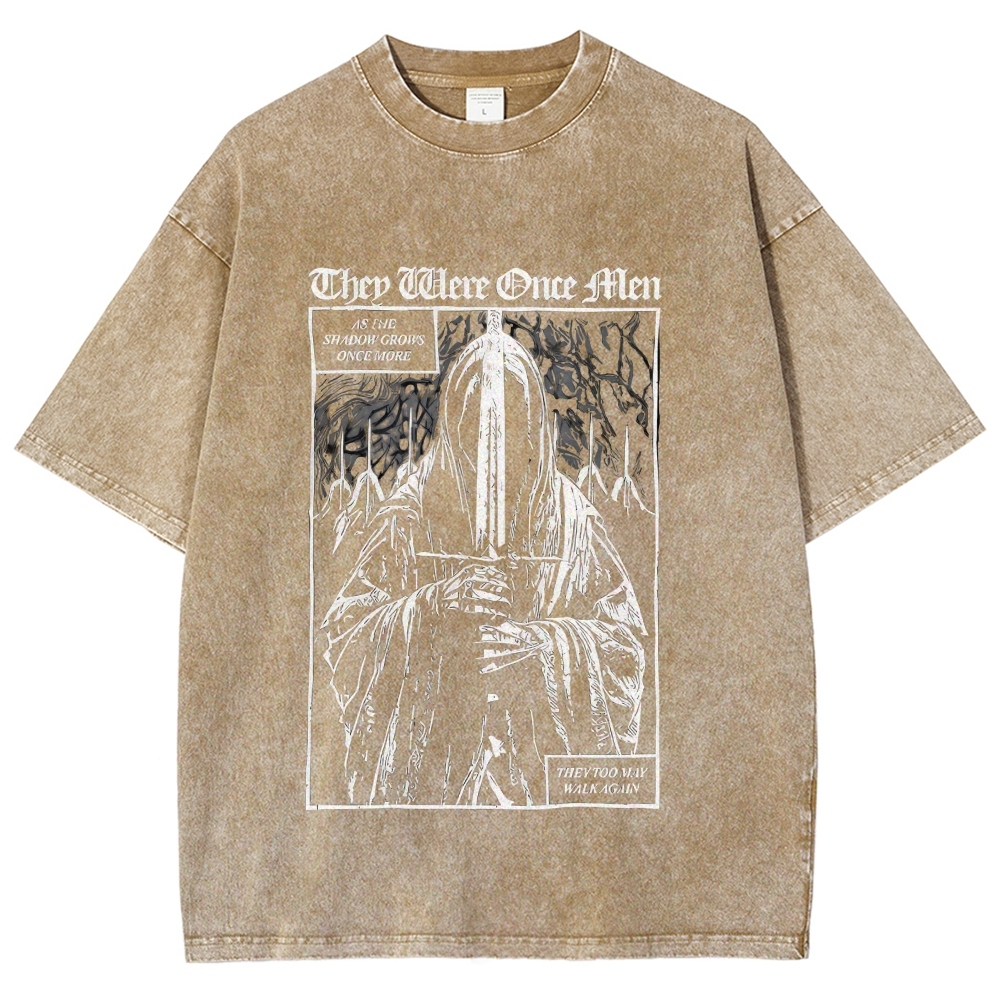 They Were Once Men Vintage Washed T-shirt
