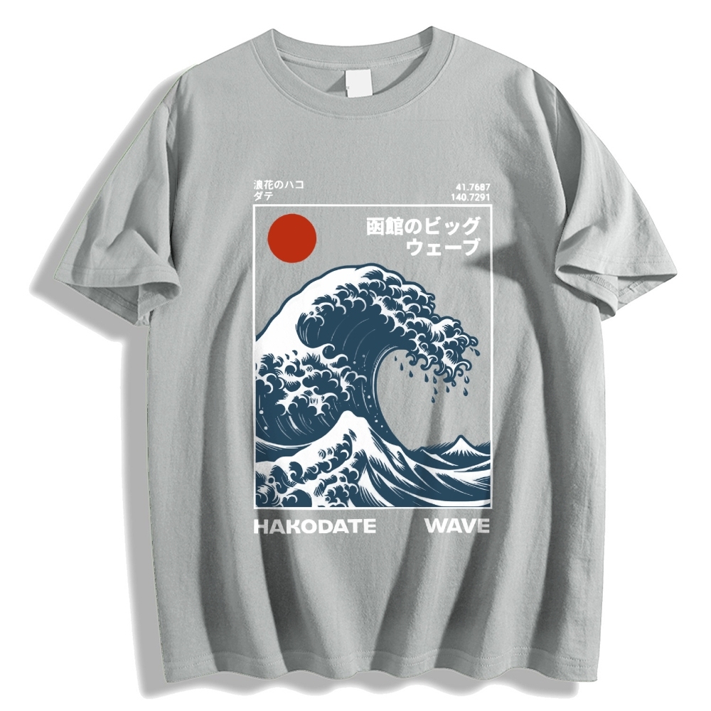 Hokkaido Wave Japanese Style Classic Tee