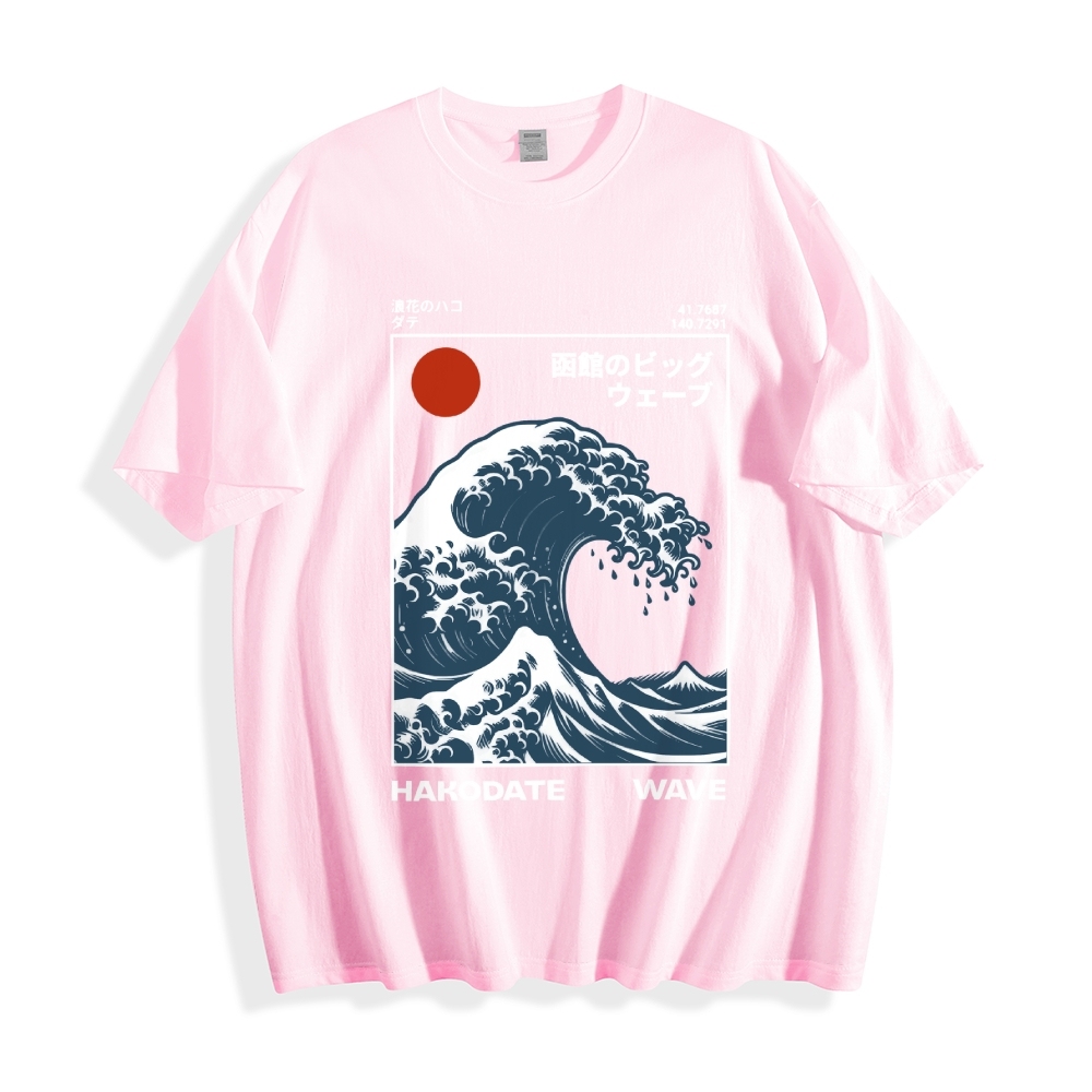 Hokkaido Wave Japanese Style Classic Tee