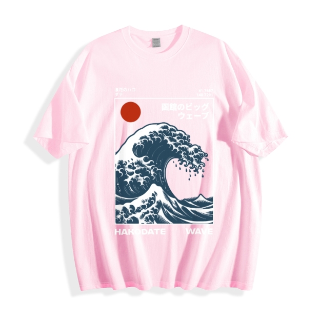 Hokkaido Wave Japanese Style Classic Tee