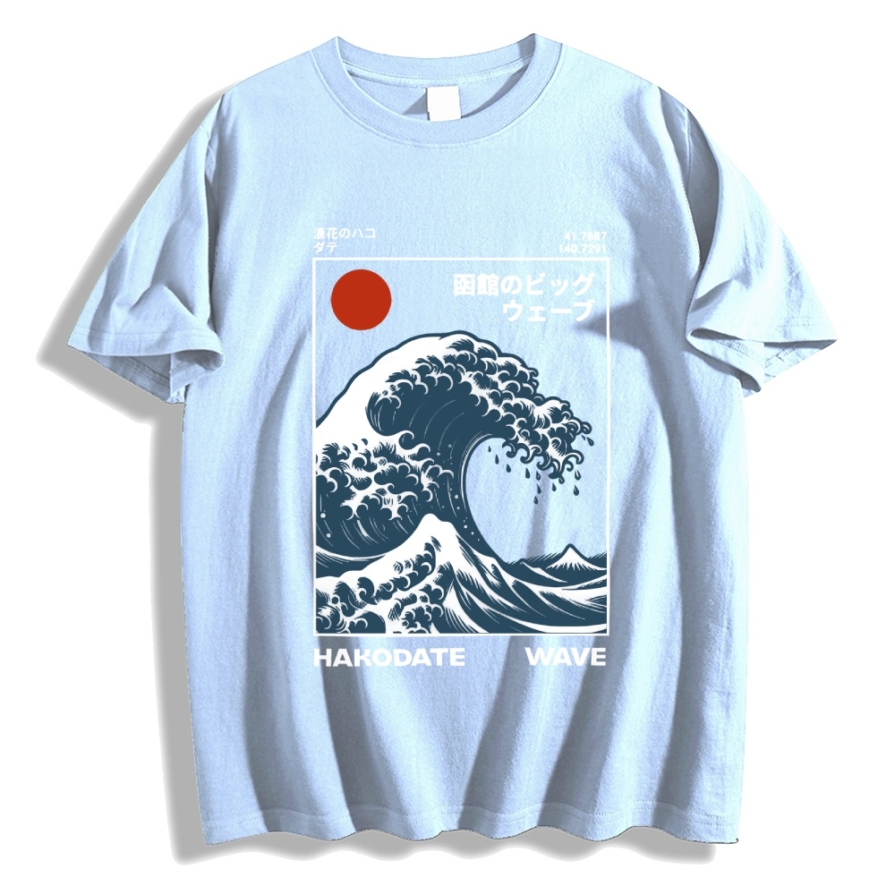 Hokkaido Wave Japanese Style Classic Tee