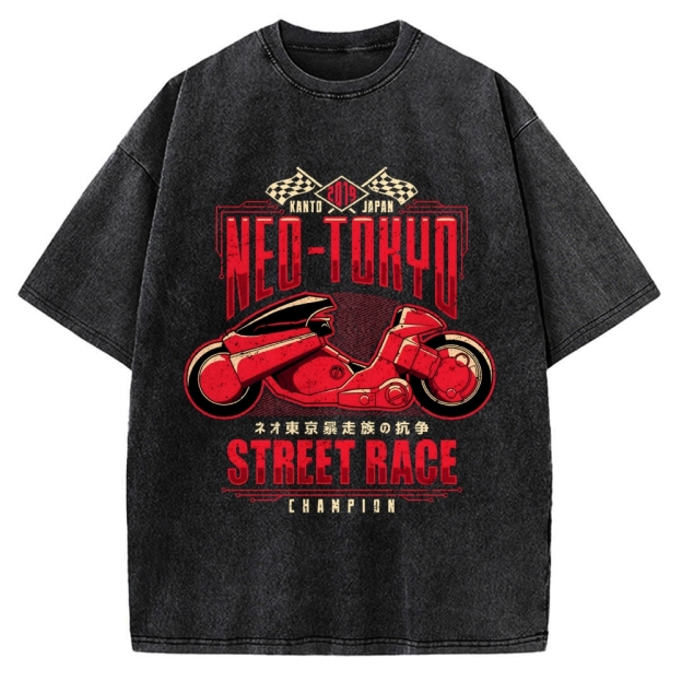 Neo Tokyo Vintage Washed T-shirt