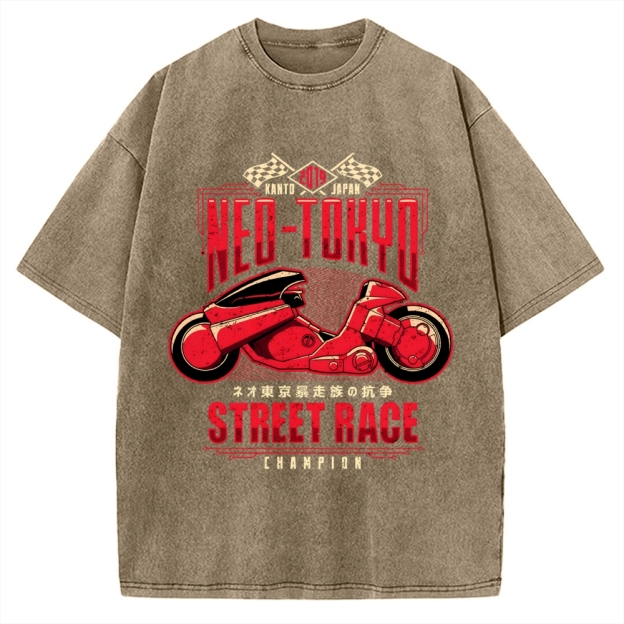 Neo Tokyo Vintage Washed T-shirt