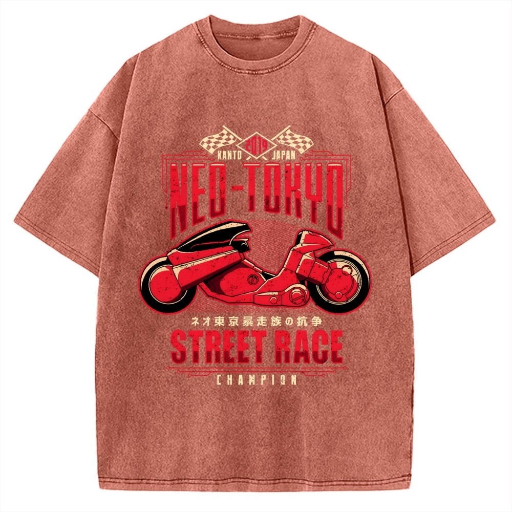 Neo Tokyo Vintage Washed T-shirt