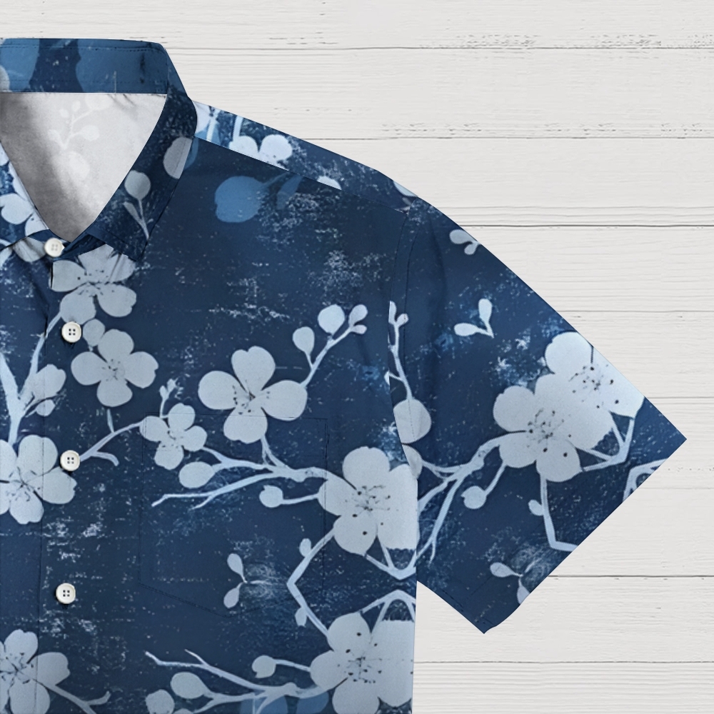 Midnight Blossoms Button-up Shirt