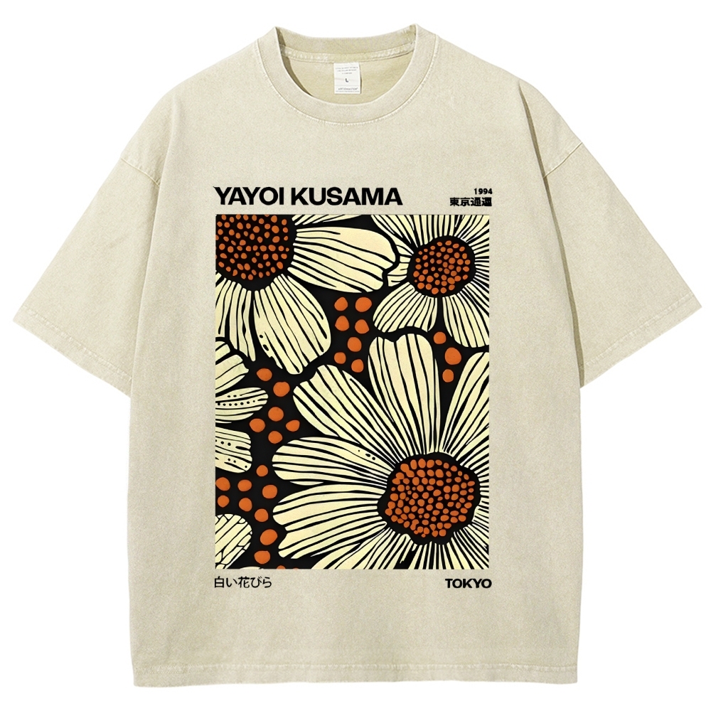 Yayoi Kusama Vintage Washed T-shirt