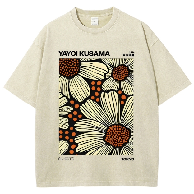 Yayoi Kusama Vintage Washed T-shirt