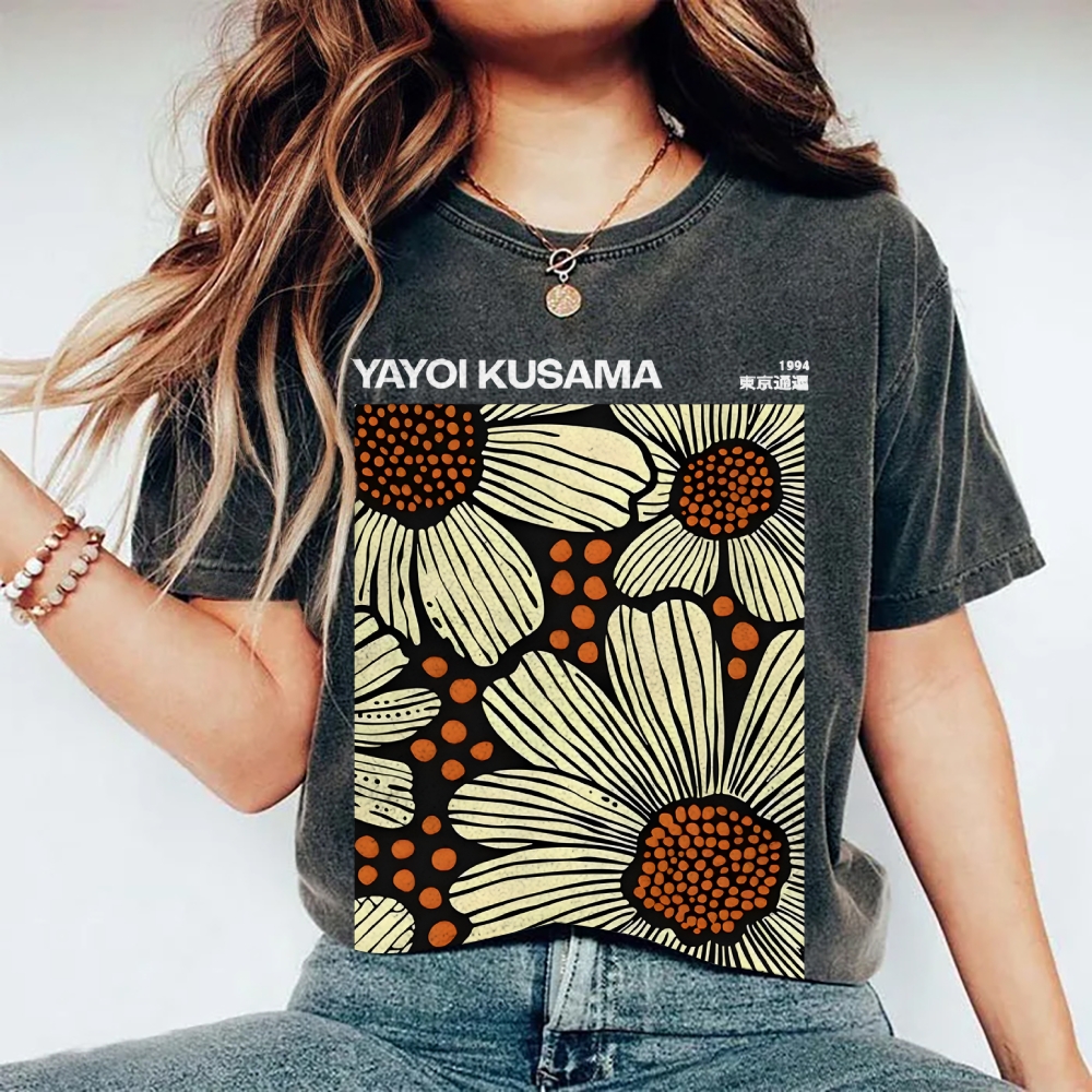 Yayoi Kusama Vintage Washed T-shirt