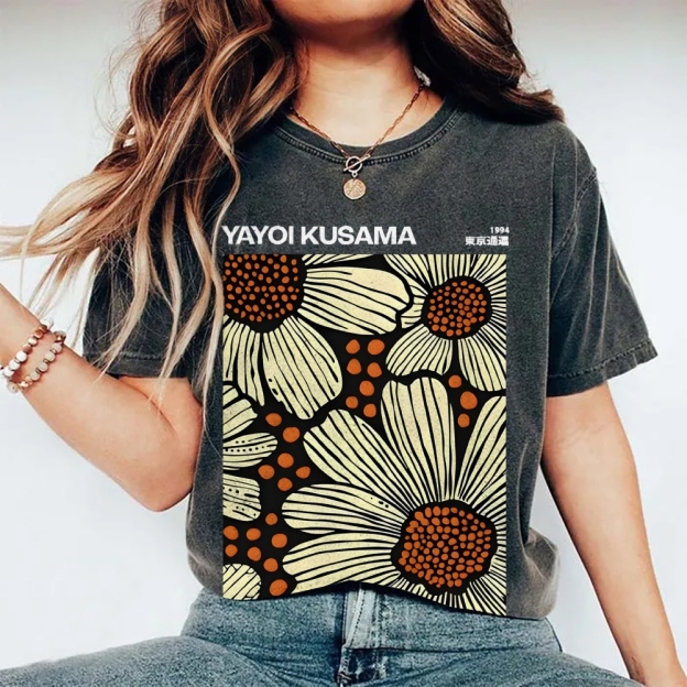 Yayoi Kusama Vintage Washed T-shirt