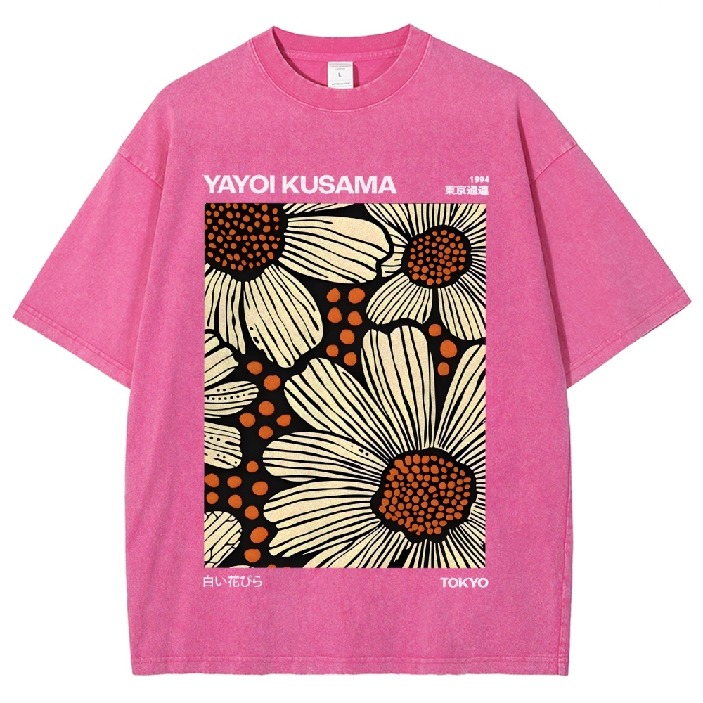 Yayoi Kusama Vintage Washed T-shirt