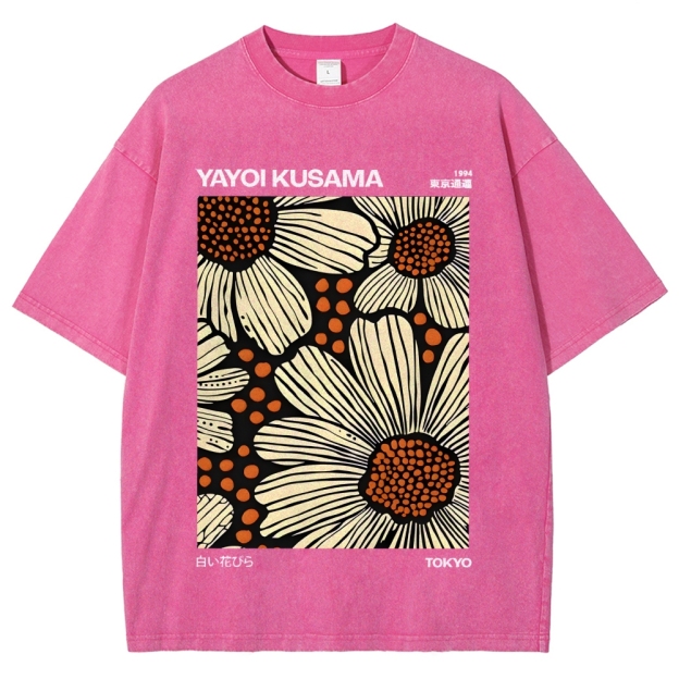 Yayoi Kusama Vintage Washed T-shirt