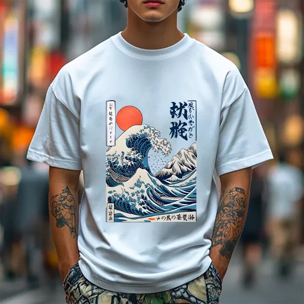 Ukiyo-e Ocean Waves Japan Classic T-Shirt
