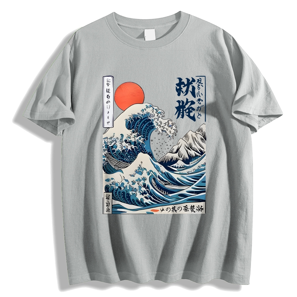 Ukiyo-e Ocean Waves Japan Classic T-Shirt