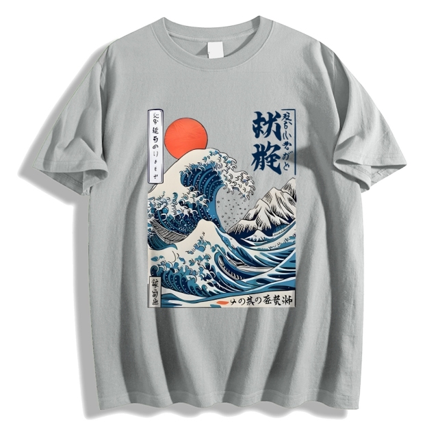 Ukiyo-e Ocean Waves Japan Classic T-Shirt