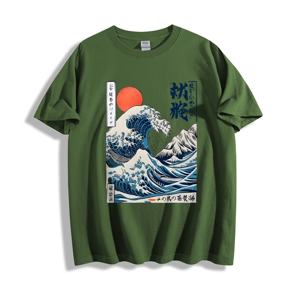 Ukiyo-e Ocean Waves Japan Classic T-Shirt