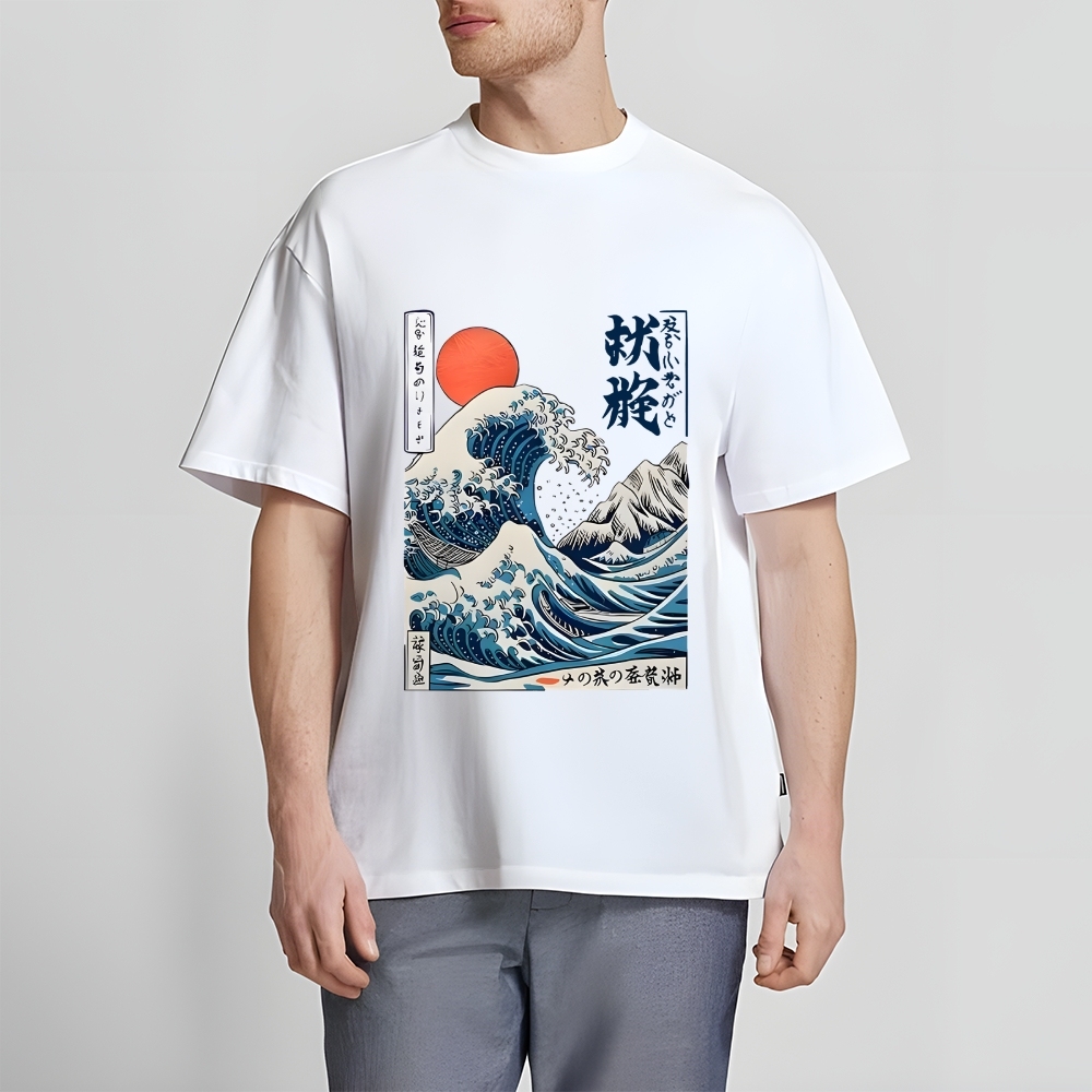 Ukiyo-e Ocean Waves Japan Classic T-Shirt