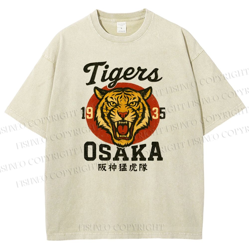 Osaka Tigers 1935 Vintage Washed T-shirt