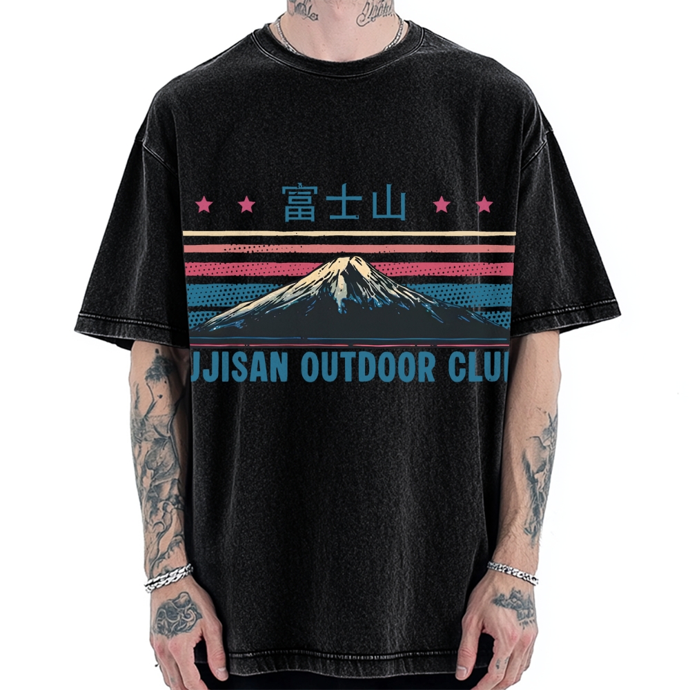 Mount Fuji Outdoor Club Vintage Washed T-shirt
