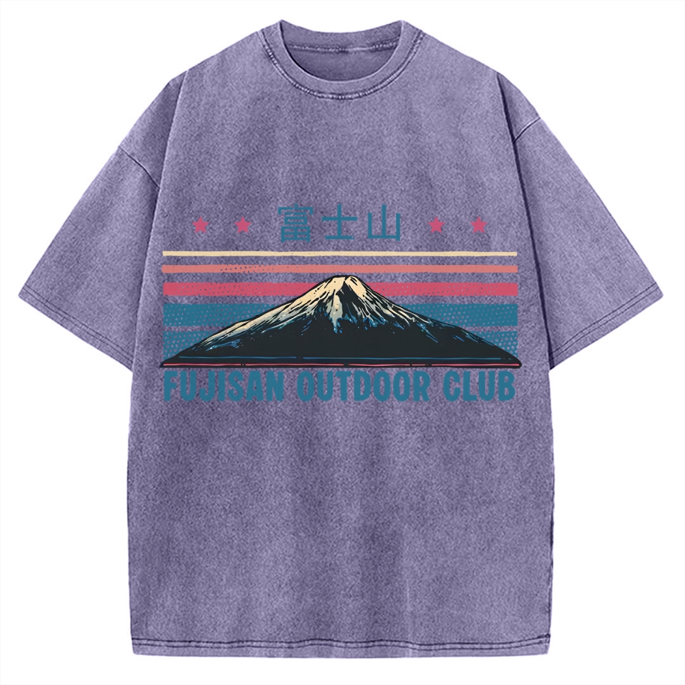 Mount Fuji Outdoor Club Vintage Washed T-shirt