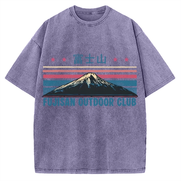 Mount Fuji Outdoor Club Vintage Washed T-shirt