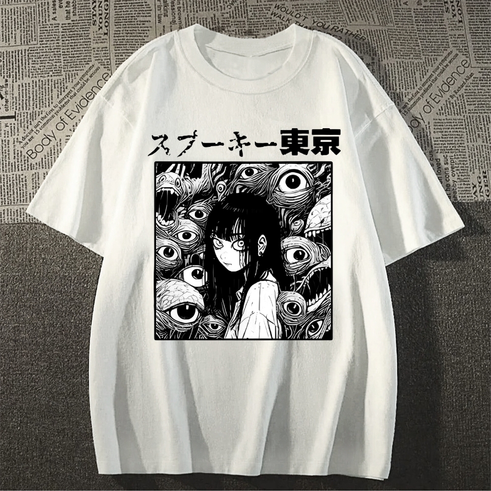 Tokyo Spooky Manga Japanese Style Classic Tee