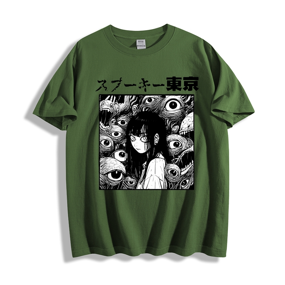 Tokyo Spooky Manga Japanese Style Classic Tee