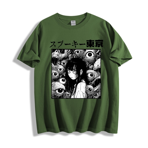 Tokyo Spooky Manga Japanese Style Classic Tee