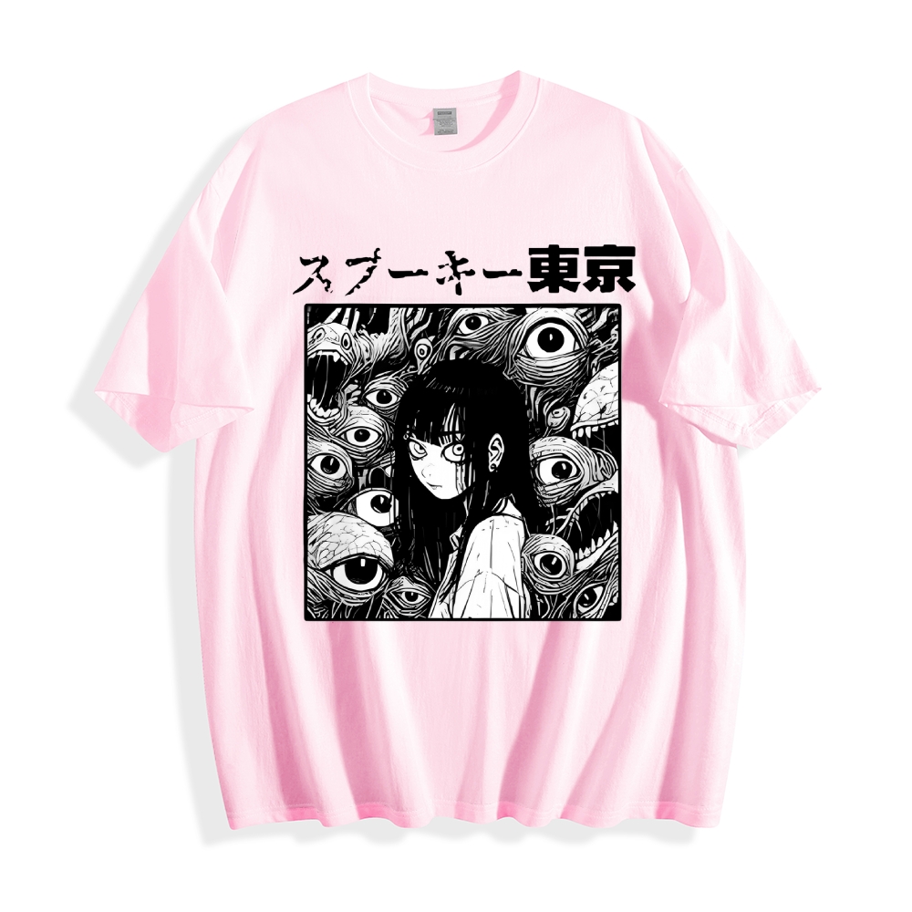 Tokyo Spooky Manga Japanese Style Classic Tee