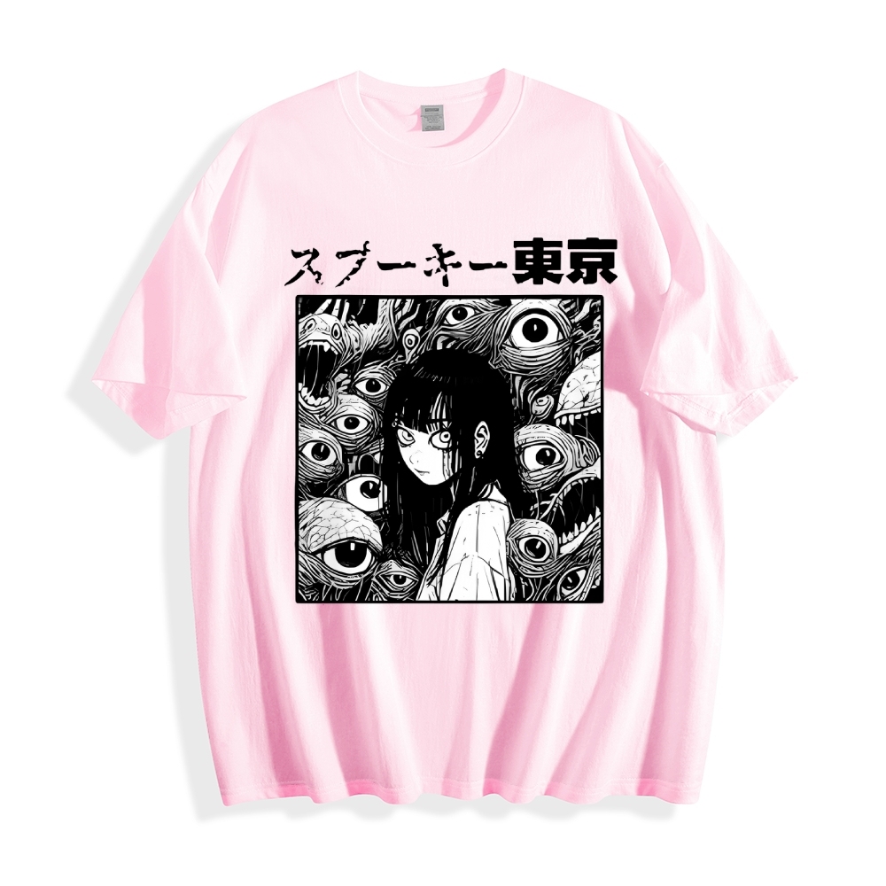 Tokyo Spooky Manga Japanese Style Classic Tee