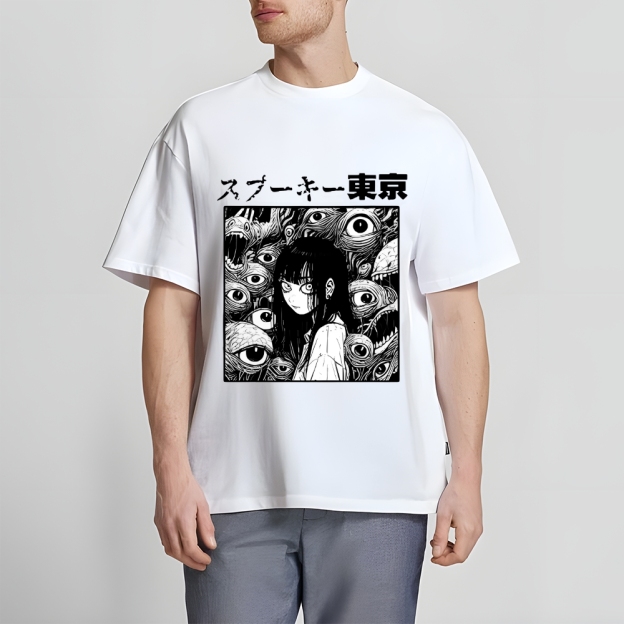 Tokyo Spooky Manga Japanese Style Classic Tee