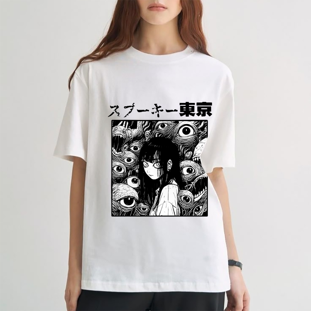 Tokyo Spooky Manga Japanese Style Classic Tee